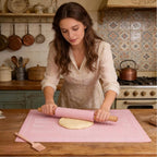 3Pcs Silicone Rolling Pin for Baking Sets, 15Inch Pastry Dough Roller - Image 8