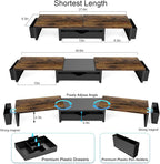 gianotter Dual Monitor Stand Riser, Desk Organizer - Image 6