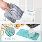 Silicone Dish Drying Mat, Hot Pot, Hot Dishes - Image 5