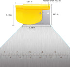 Suanyok Bench Scraper-Stainless Steel Dough Scraper and Flexible Plastic Bowl - Image 2