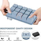 Silicone Ice Cube Tray 3 Pack - Image 2