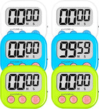 ZILLEEN 6 Pack Kitchen Timers for Cooking Digital Classroom Timers for Teachers by ZILLEEN