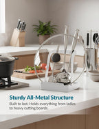 NiHome Big Pot Lid Holder and Spoon Rest - Image 2