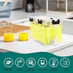 1 Gallon Drink Dispenser For Fridge, Beverage Dispenser - Image 7