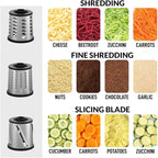 Rotary Cheese Grater 3-in-1 and Shredder - Image 4