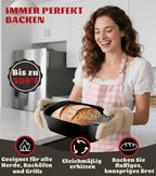 LINMAGCO Dutch Oven for Bread Baking & Sourdough Bread Baking Starter Kit- - Image 7