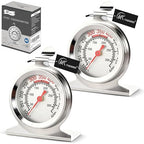 CloudHand Oven Thermometer 50-300°C/100-600°F Electric/Gas Oven Temperature by CloudHand