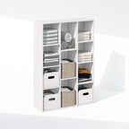 Furinno Reed Closet Organizers and Storage, 11-Cube Closet Organizer, Open - Image 4