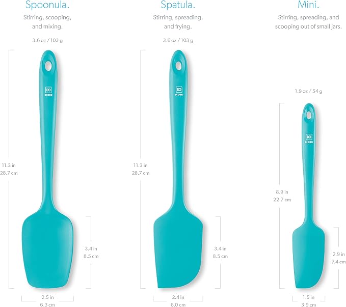 DI ORO Silicone Spatula Set - Image 5