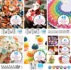 Cake Decorating Kit Cake Decorating Supplies, 66 Icing Piping Nozzles, Cake - Image 3