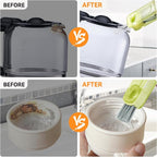 3 in 1 Cup Lid Gap Cleaning Brush Set, Silicone Cup Lid Gap Cleaner, Home - Image 5