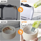 3 in 1 Cup Lid Gap Cleaning Brush Set, Silicone Cup Lid Gap Cleaner, Home - Image 5