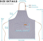 BeLuyi 2 Pack Adjustable Bib Apron - Image 3