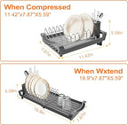 Dish Drying Rack Compact Expandable - Image 6