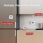 Timer for Kids Teachers Digital Kitchen Timers for Cooking Large Magnetic - Image 6