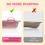 Professional Non-Stick Baking Sheets Set, 3-Piece Heavy Duty Carbon Steel - Image 3