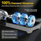 Electric Knife Sharpener for Kitchen – Professional 3-Stage 100% Diamond System - Image 7