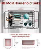 Sakugi Dish Drying Rack in Sink - Image 3