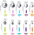 Measuring Cups and Spoons Set of 10 Piece, 18/8 Stainless Steel Nesting - Image 2