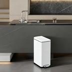 Garvee Slim Kitchen Trash Can 8 Gal, Skinny Stainless Steel Garbage Can - Image 6