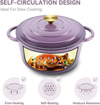 Miereirl 6 Quart Enameled Dutch Oven Pot - Image 7
