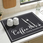 Findosom Dish Drying Mat, Cuttable Drying Mat - Image 4