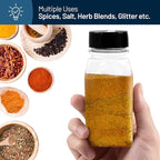 RoyalHouse - 6 Pack 14 Oz Plastic Spice Jars - Image 4