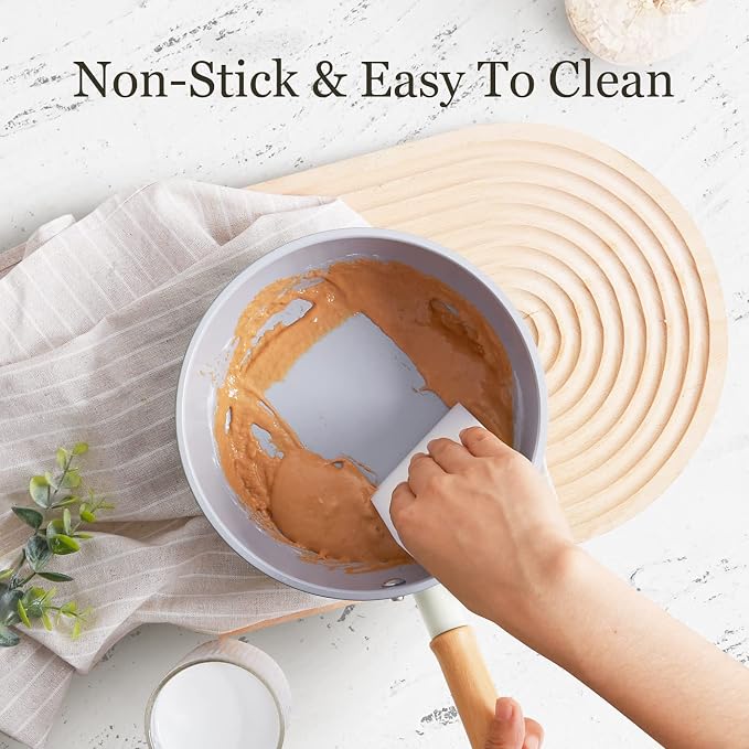 ROCKURWOK Ceramic Nonstick Sauce Pan - Image 5