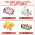 Clear Plastic Storage Bins - Image 4