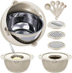 4-1 Colander with Bowl & Spoons Set - Image 9