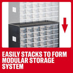 CRAFTSMAN Storage Organizer, 30 Small Drawer Modular Storage System, Easily - Image 5