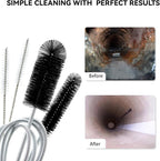 Flexible Drain Brush, 66 Inch Long Double Ended Hose Pipe Cleaners and 58 Inch - Image 7