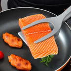 Egg Flipper Spatula 2 in 1 Grip and Flip Spatula Tongs Egg Spatula Flipper Made - Image 7