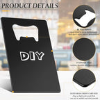 60 Pcs Credit Card Bottle Opener Groomsmen Bridesmaid Wallet Bottle Opener Beer - Image 2