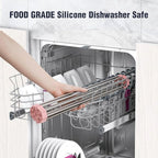 Tomorotec 17.7" x 12.5" Roll Up Dish Drying Rack Over Sink Drying Rack Sink - Image 6