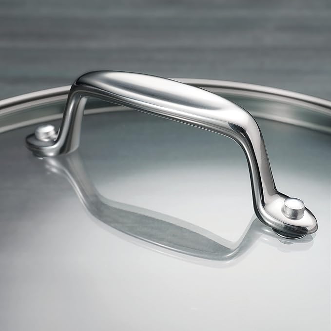 Tramontina Tri-Ply Clad Stainless Steel 2-Quart Small Sauce Pan - Image 7