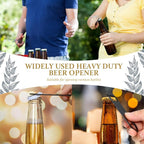 Remerry Bottle Openers Stainless Steel Flat Bottle Opener Bulk 3.4 x 1.3 Inches - Image 4