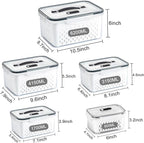 5 Pack Large Fruit Storage Containers - Image 5