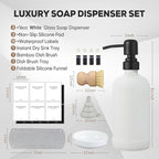 Kitchen Soap Dispenser Set - Image 4