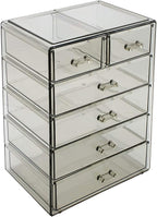Sorbus Acrylic Makeup Organizer Set, 6-Drawer Vanity & Countertop Cosmetic - Image 7