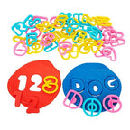 Colorations Alphabet & Number Dough Cutter Set by Colorations
