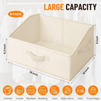 Criusia Closet Organizers Bins 6 Pack - Image 2