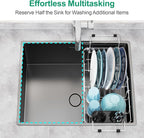 GSlife Small Sink Dish Drying Rack - Image 2