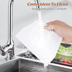 TEHAUX 2pcs Plastic Dough Scraper & Cake Decorating Tool - Image 4