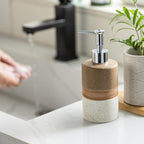 Ceramic Soap Dispenser Set for Hand Soap, Dish Soap, Conditioner, Includes - Image 8