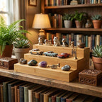 2 Pack Bamboo Spice Rack Organizer - Image 6