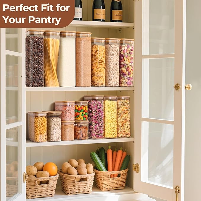 ComSaf 0.7 Qt Rectangle Glass Storage Containers - Image 6