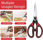Kitchen Scissor For General Use 2-Packs, Heavy Duty Kitchen Raptor Meat Shears - Image 5
