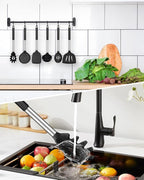 Silicone Cooking Utensil Set, BPA Free Heat Resistant Kitchen Tools - Image 5