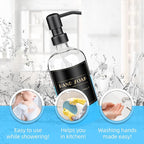 ARKTEK 2 Pack Refillable Glass Soap Dispenser - Image 4
